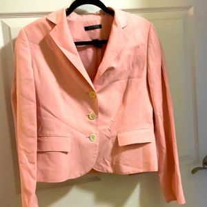 Ralph Lauren soft pink blazer